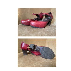 Dansko Red Mules